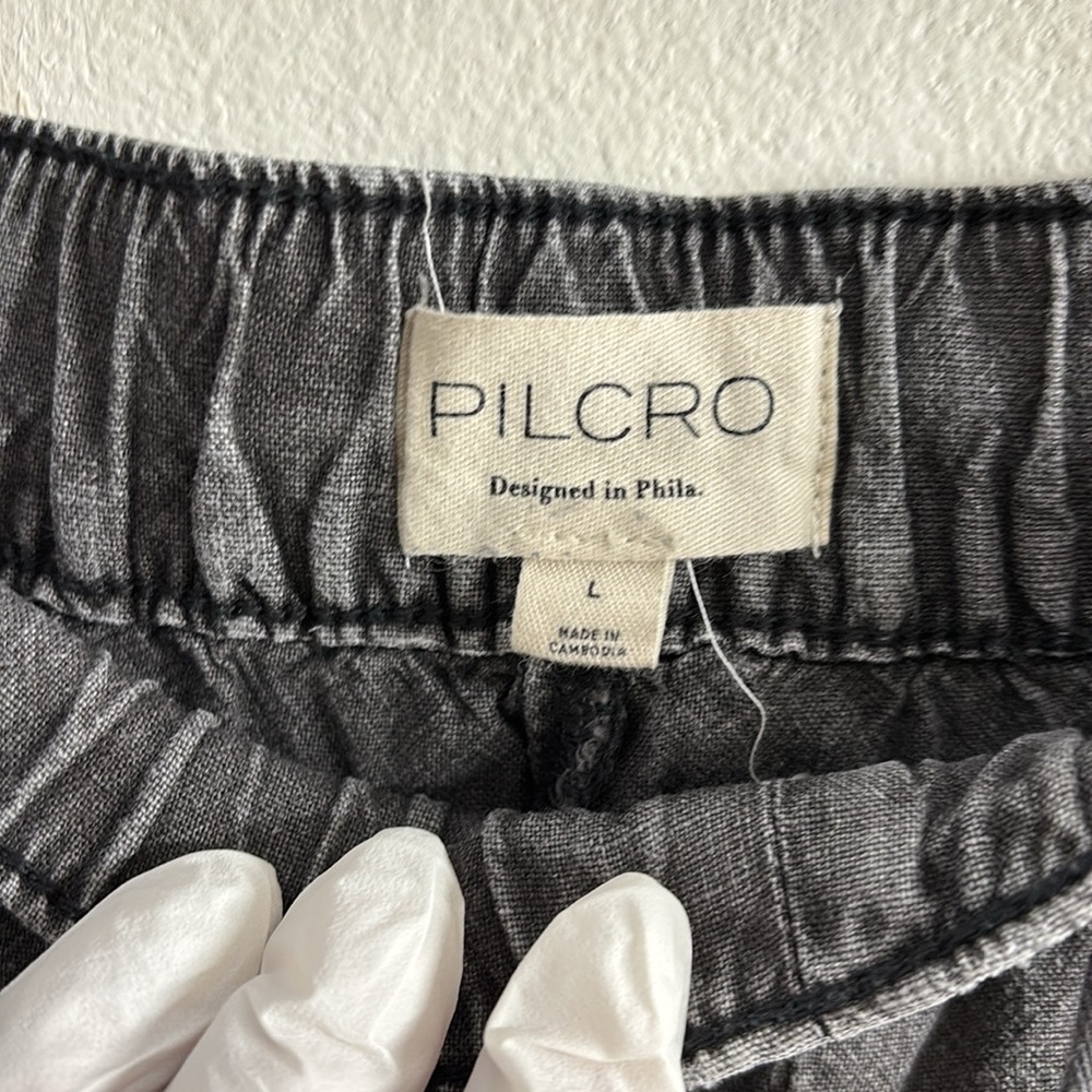 Pilcro Gray Elastic Waist Pants - Picture 3 of 7